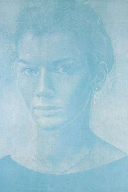 Franz Gertsch, Portraits and nature pieces, artwork in exhibition. Courtesy of Museum Franz Gertsch