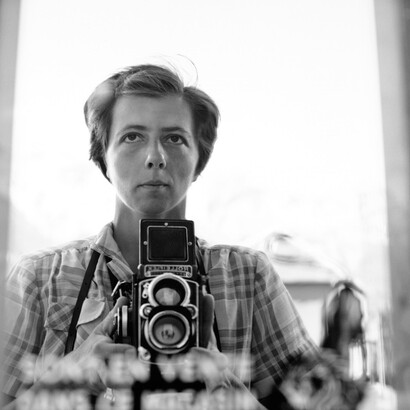Vivian Maier, 1959. © Estate of Vivian Maier, Courtesy of Maloof Collection and Howard Greenberg Gallery, NY.