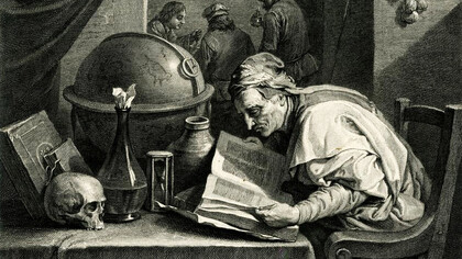 Jacques Tardieu, Le docteur alchimiste da David Teniers il Giovane