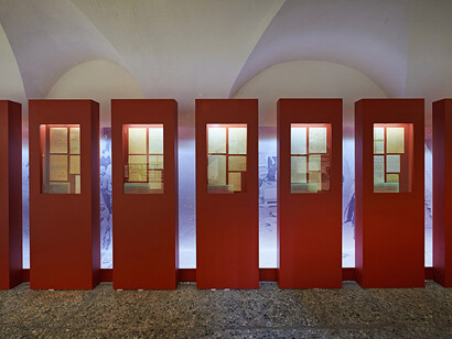 Stari pisker, the memorial space for the victims of Nazi violence, exhibition view. Courtesy of Museum of recent history Celje