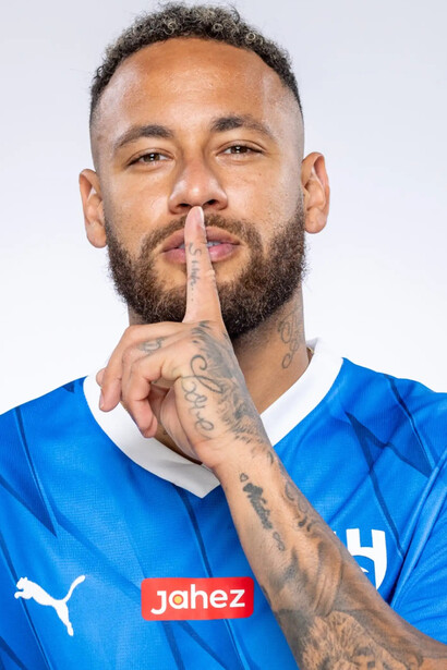 Jogador brasileiro Neymar Junior, agora titular do club árabe Al-Hilal, deixou o Paris Saint-Germain (FRA)