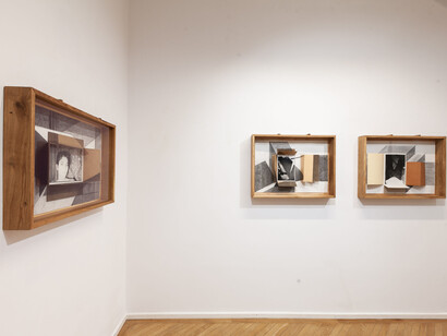 Aurora Király, Beyond the photographic frame, exhibition view. Courtesy of Anca Poterașu Gallery
