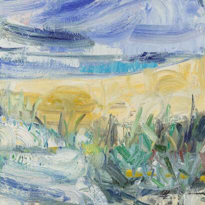 John Santoro, Lemon beach sprite, 2025. Courtesy of Paul Thiebaud Gallery 