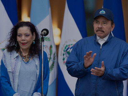 Rosario Murillo y Daniel Ortega, vicepresidenta y presidente de Nicaragua