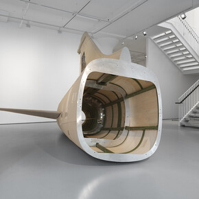 Installation
view,
Noriyuki
Haraguchi
at
Fergus
McCaffrey,
New
York.
Image
courtesy
Fergus
McCaffrey.