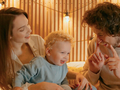 This evening ritual of reading allows parents to unwind, reflecting on their day and reconnecting with their family while prioritising self-care