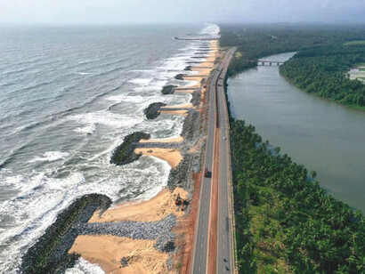 Someshwara Beach in Byndoor