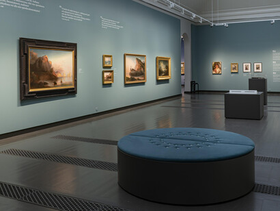 Crossing borders, exhibition view. Courtesy of Ateneum Art Museum