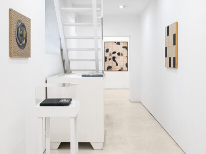 James H.D. Brown, I want to know, exhibition view. Courtesy of Galleria Valentina Bonomo and Galleria Alessandra Bonomo