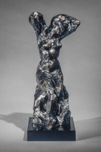 Henri Matisse
French, 1869‒1954
Seated Female Nude with Arms Overhead (Nu assis, bras sur la tête)
1904 (cast 1951)
Bronze; edition 4/10
Height: 13 ¾ in. (34.9 cm)
Sidney and Lois Eskenazi Museum of Art, James S. Adams Collection, Elizabeth G. Adams Bequest