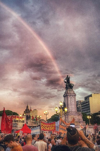 Manifestación, Buenos Aires, Argentina, Claudio Bagalio 2024