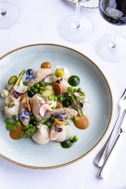 Le Train Bleu, Gare de Lyon, Paris, France, chef Michel Rostang cuisine
