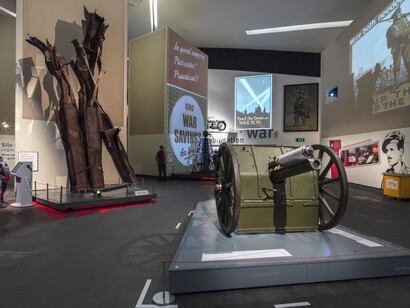 Main exhibition space. Courtesy of Imperial War Museum North