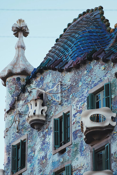 Casa Batlló, Gaudí, Barcelona, España