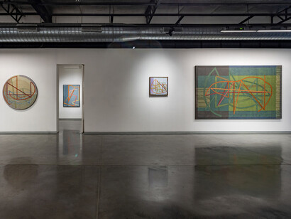 Rm. Palaniappan, Finite and infinite, exhibition view. Courtesy of Nature Morte