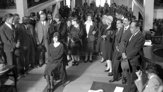 Juicio de María Teresa de Landa, 1929, Colección Archivo Casasola, Fototeca Nacional, México