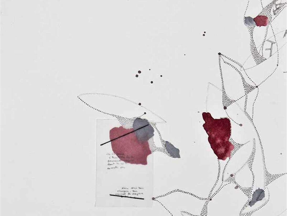 Alison Bignon, Carnet de Chagrin Numero (detail). Courtesy of De Re Gallery