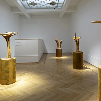 Pablo Atchugarry, Scolpire la luce, vista della mostra. Cortesia della Galleria Nazionale d’Arte Moderna e Contemporanea 