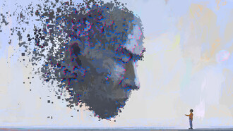 Artistic rendition of our own consciousness