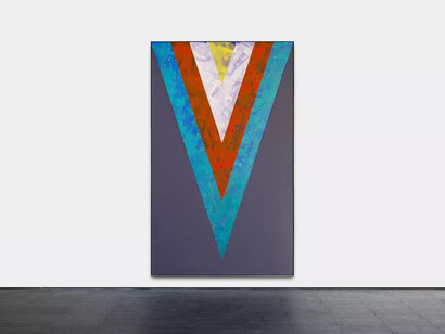 Kenneth Noland, Paintings 1966–2006, exhibition view. Courtesy of Pace Gallery