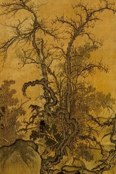 Paisaje del artista chino Sung, Kuo Hsi, siglo XI