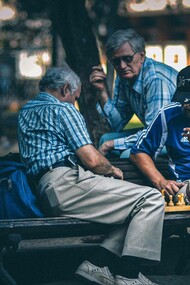 A group of friends reflect on life