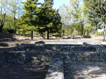 Libarna (Serravalle Scrivia), area archeologica e rinvenimenti città romana, Piemonte, Italia