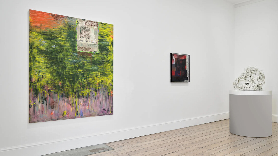 Various artists, The fountain overflows, exhibition view. Courtesy of GRIMM