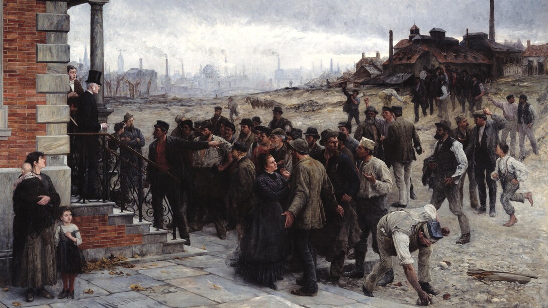 «La huelga» (1886), Robert Koehler