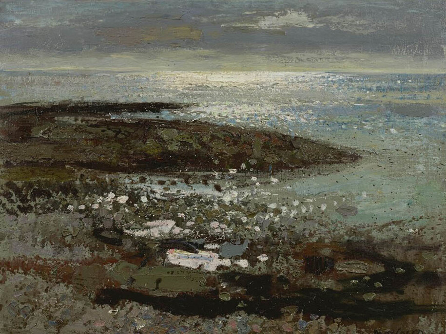 Alberto Morrocco OBE RSA RP RSW RGI, The Sea at Benham