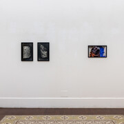 Giovanni Giaretta, It takes a while to learn to talk the long language of the rocks, exhibition view. Courtesy of Galleria Tiziana Di Caro