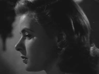 Ingrid Bergman from the movie Casablanca
