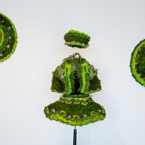 Melissa Meier, Nature's masquerade, exhibition view. Courtesy of Lois Lambert Gallery