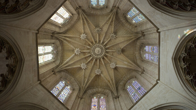 Mosteiro da Batalha, Abóbada da Capela do Fundador; Portugal