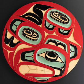 Cori Savard, Xiilang (Oiseau-tonnerre), 2021. Avec l'aimable autorisation du Musée des beaux-arts du Canada