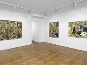 Erwin Pfrang, The ghosts ask, exhibition view. Courtesy of David Nolan Gallery