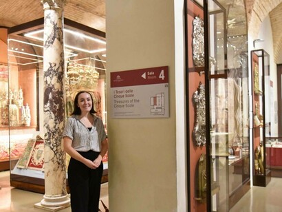 Room 4: Treasures of the Cinque Scole pays tribute to the objects that the Jews of the ghetto donated to their synagogues and the occasion to explain their use within the liturgical celebrations of the Jewish tradition

