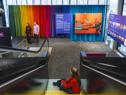 Nanna Ditzel, breaking free, exhibition view. Courtesy of Danish Architecture Center