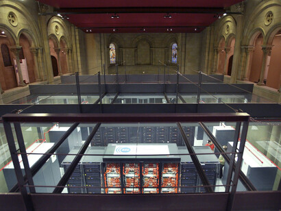El supercomputador MareNostrum, Barcelona, España