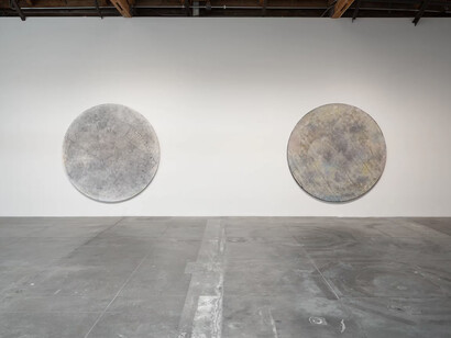 Jack Whitten, The numinous, exhibition view. Courtesy of Hauser & Wirth Gallery
