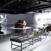 125 volte Fiat. La modernité à travers l’imagerie Fiat, vue de l'exposition. Avec l'aimable autorisation du Museo Nazionale dell’Automobile