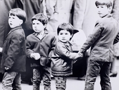 Maximilian Koller, Children of guest workers in Alt-Urfahr, 1980s. Courtesy of Nordico City Museum