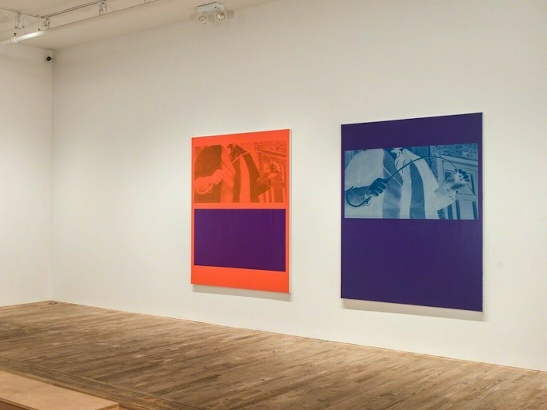 David Diao, Exhibition view. Courtesy of Postmasters Gallery