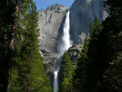 Catarata en Yosemite