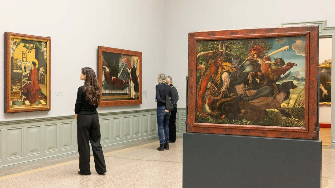 Das volle leben. Alte meister von Duccio bis Liotard, ausstellungsansicht. Mit freundlicher genehmigung des Kunstmuseums Bern