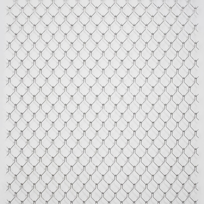Arthur Analts - Fence (Human), 2018, steel wire. 
