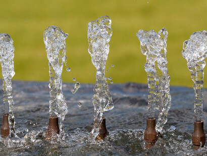 Fontana di acqua sorgiva