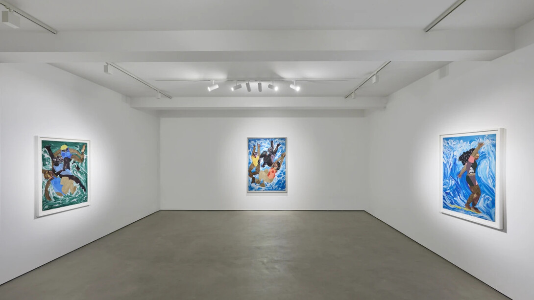 Clotilde Jiménez, The long run, exhibition view. Courtesy of Mariane Ibrahim Gallery