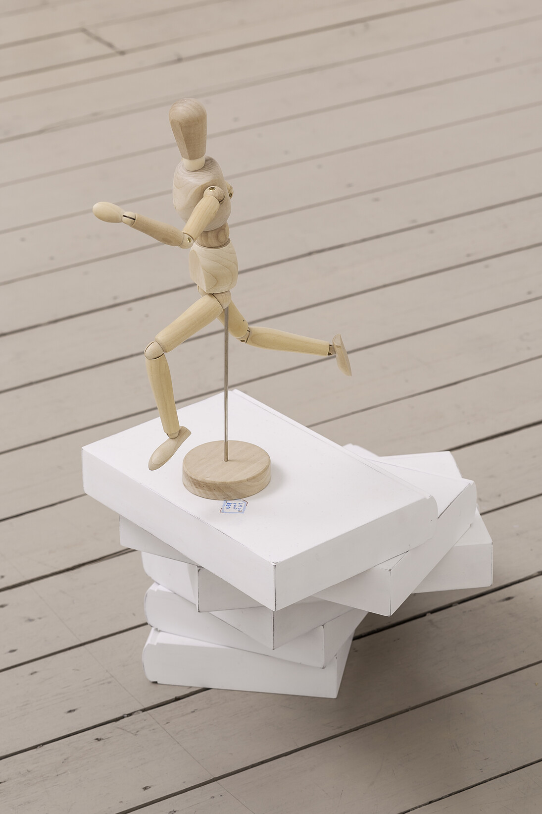 Richard Aldrich, Ballad of El Goodo, 2013-2014, Oil on wood and found object, Approx. 8 x 5 x 2 inches (20.32 x 12.7 x 5.8 cm). Copyright Richard Aldrich. Photo: David Regen. Courtesy Gladstone Gallery, New York and Brussels
