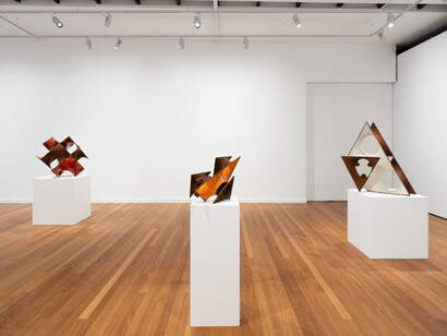 James Angus, New sculpture, exhibition view. Courtesy of Roslyn Oxley9 Gallery